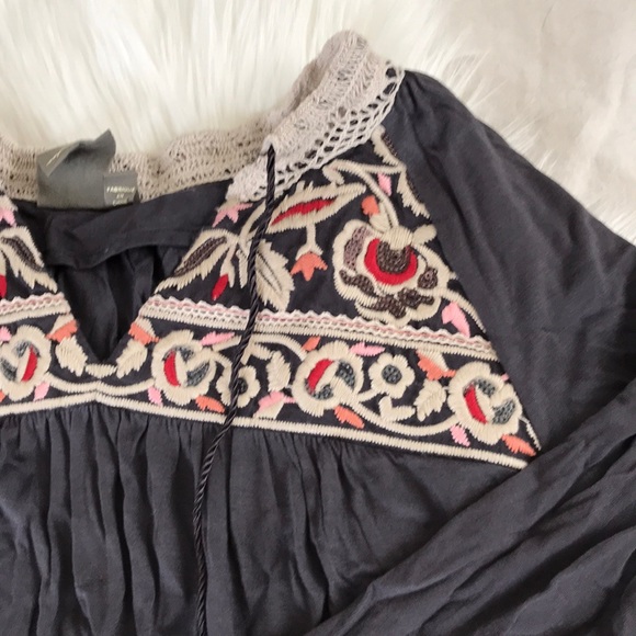 A n t h r o p o l o g i e • Peasant top - Picture 3 of 7